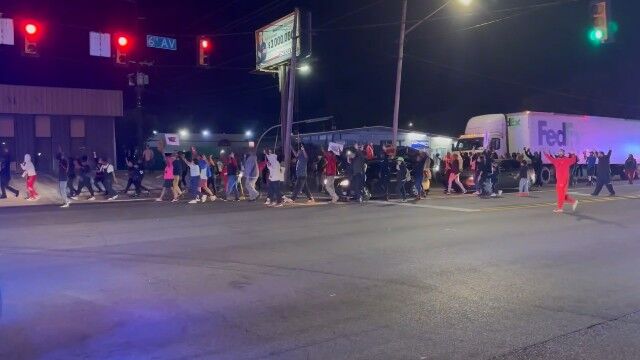 Wednesday 10-18 protest